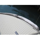 防舷材としてペンドルが巻いてあります