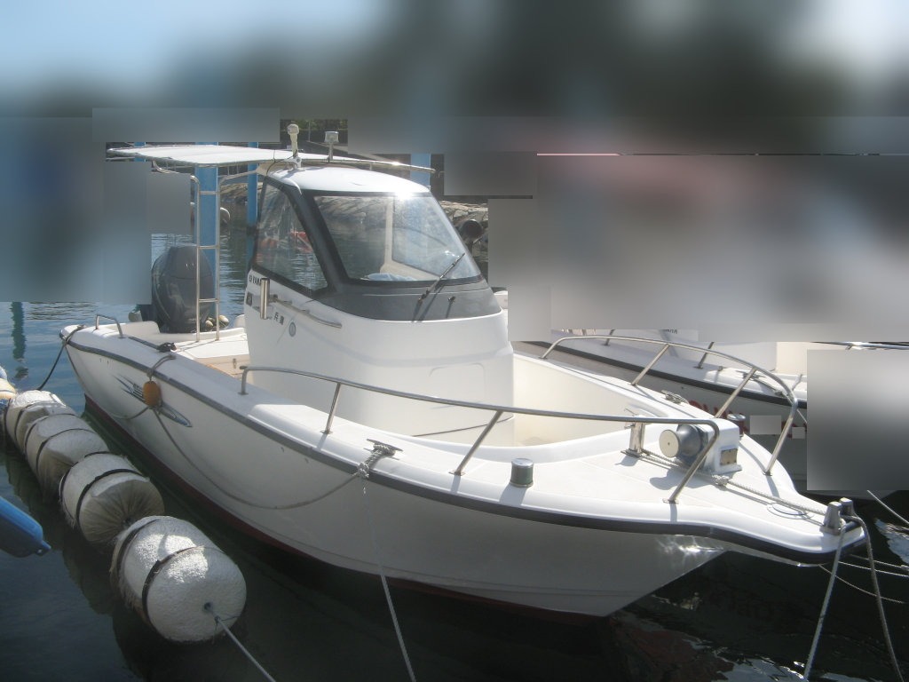 プレジャーボート 係留付 ヤマハ 船外機 中古船 yf21