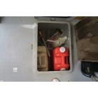 イケス。収納庫として使用中。