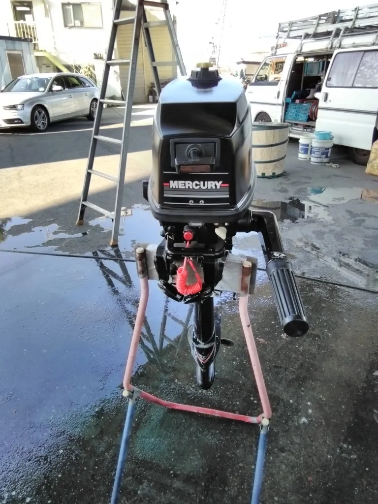 マーキュリー 船外機 2ストローク 4馬力 | 【中古艇ドットコム