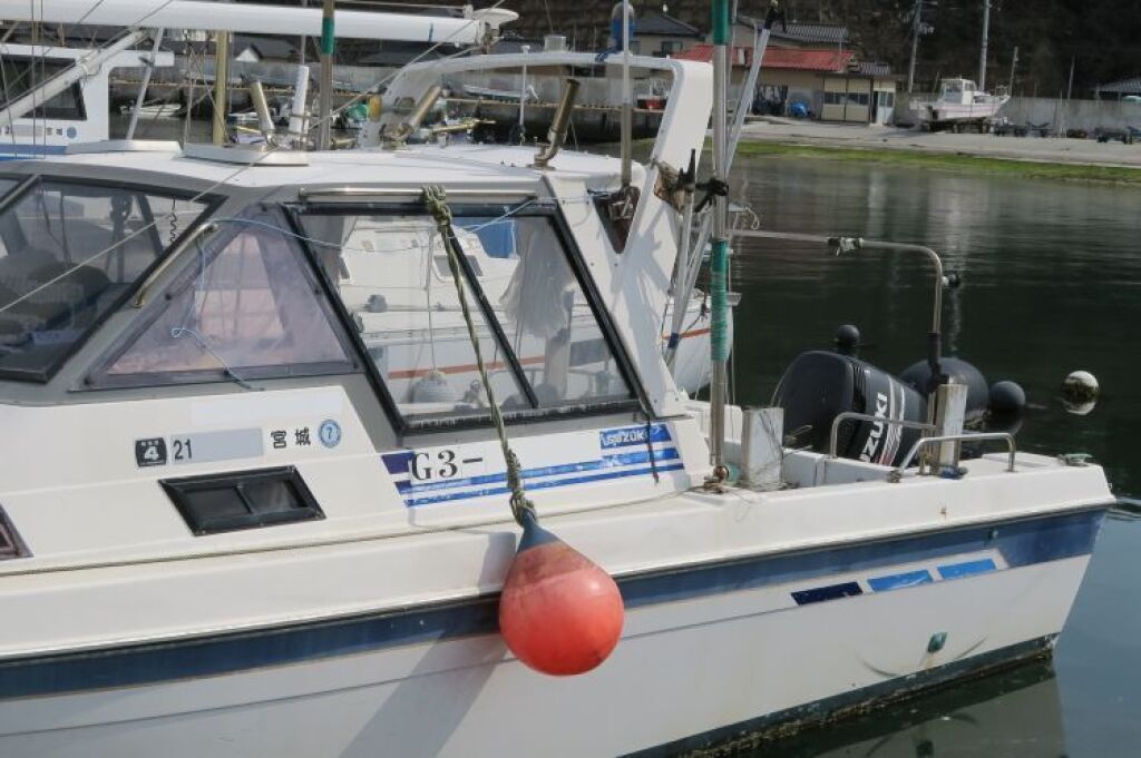 宮城 プレジャーボート ミヤマ造船 MF-208HT ヤマハ 115馬力 エンジン 釣り ガソリン タンク 魚探 マリン 船 艇