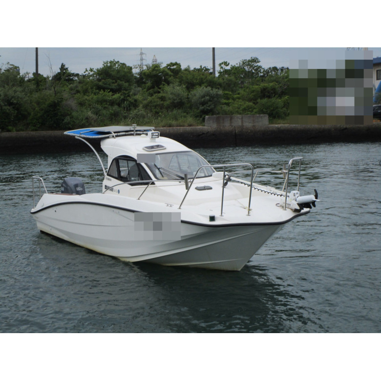 YAMAHA Fish12 台車（自作）付き・船検装備付き 船検R9まで