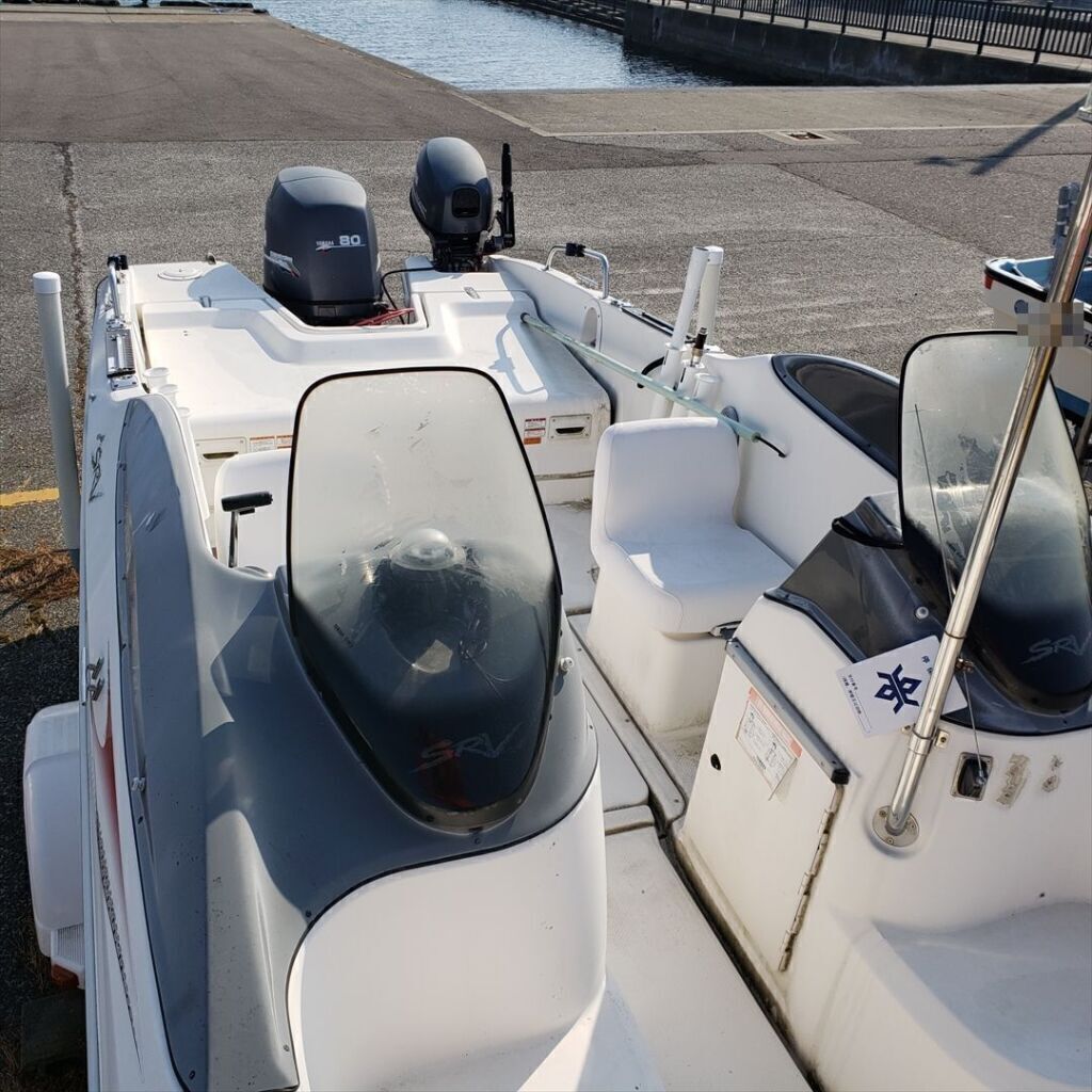 ヤマハ（YAMAHA）SRV20（4スト50馬力、油圧操舵、最新GPS魚探
