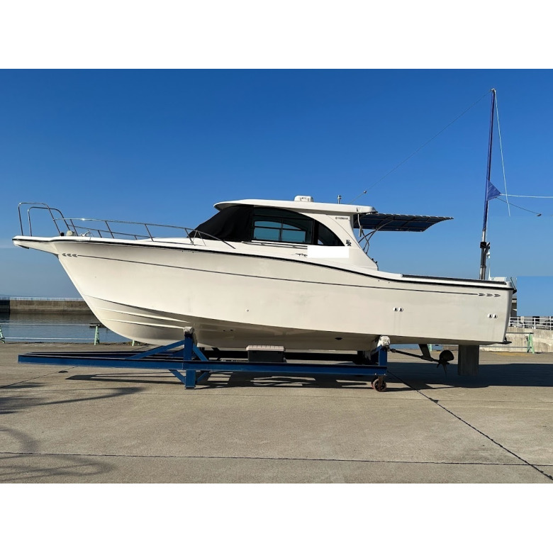 【値下げ！】プレジャーボート　ヤマハ 18フィート　トレーラー付き（船検•車検あり） 値下げ！】プレジャーボート ヤマハ 18フィート トレーラー付き（船検