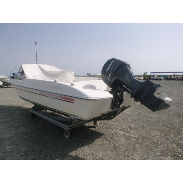 岩手県　ヤマハ YAMAHA　FC-21　サンフレンド21 船体のみ　小型モーターボート 中古艇ドットコム ヤマハ サンフレンド21 - YouTube