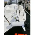 ①i-Pilot(36V仕様)は取材時に撮影用に取り付けておりますが、普段は外して室内に保管してあるそうです。