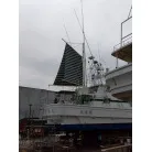 スパンカー右舷後方