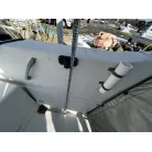 スターンデッキ　こべりまでの高さ