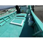 魚倉ハッチ3口（※現在はロープ・アンカー・救命胴衣などの保管スペースとして使用）