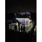 夜間のライトアップ