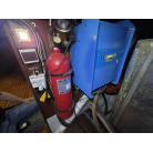 可動式階段内側