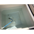 左舷イケスは清水タンクとして使用