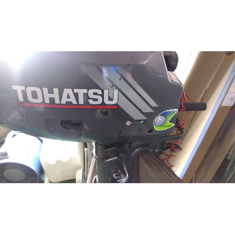 トーハツ　２サイクル　2馬力　船外機