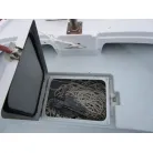 バウ最前部アンカーハッチ