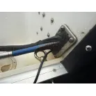 (ステアリングワイヤーの錆状況)