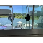 後部座席上スライド窓
